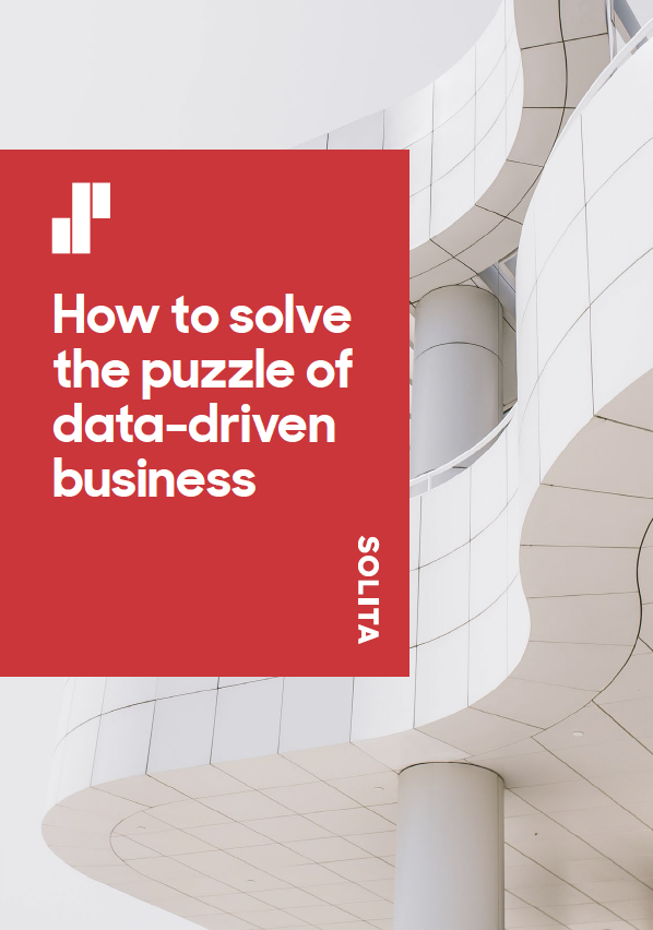 How to solve the puzzle of data-driven business guide cover